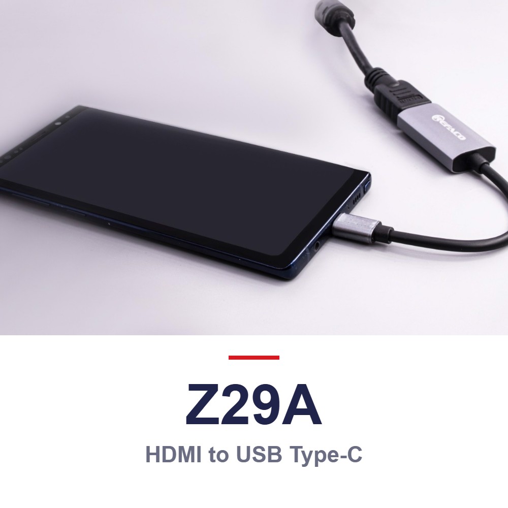 Z29A — مبدل HDMI به USB Type-C